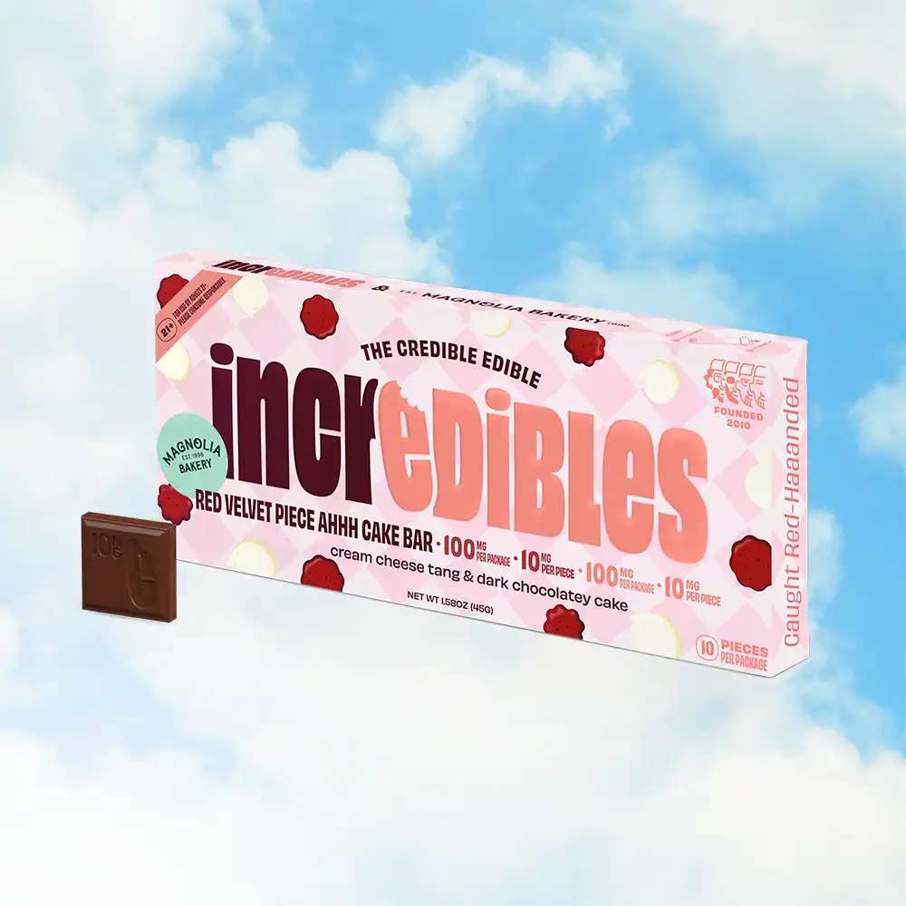 Magnolia Bakery Red Velvet Chocolate Bar - 100mg