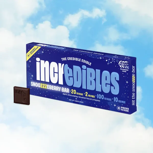 Snoozzzeberry Chocolate Bar - 100mg