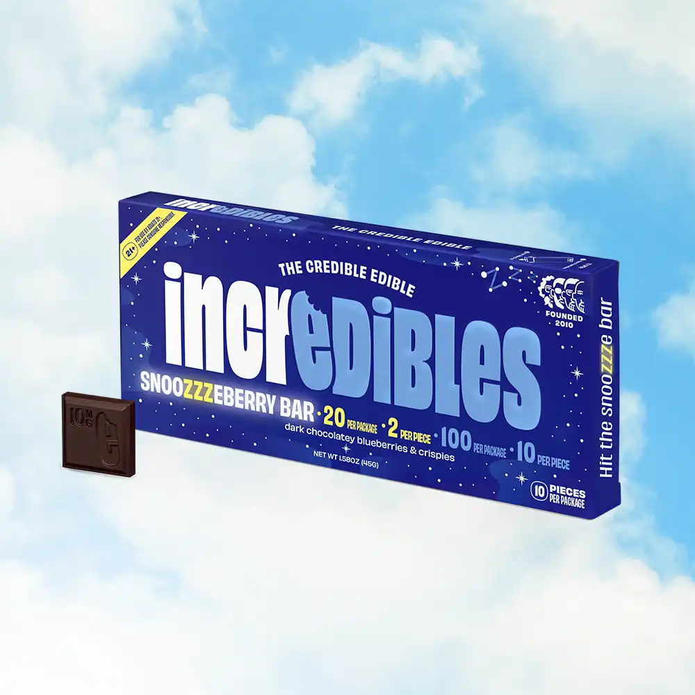 Snoozzzeberry Chocolate Bar - 100mg