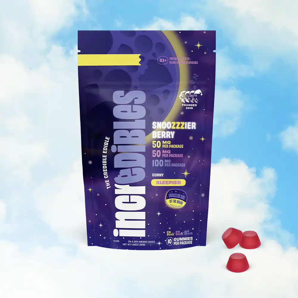 Snoozzzierberry Gummies - 100mg