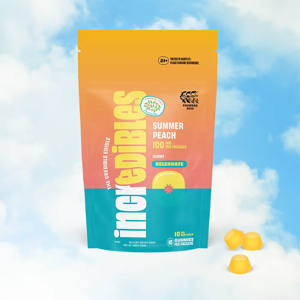 Summer Peach Gummies - 100mg